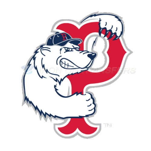 Pawtucket Red Sox Iron-on Stickers (Heat Transfers)NO.7996